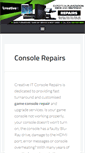 Mobile Screenshot of consolerepairs.org.uk